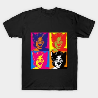 Pop Art Furry Design T-Shirt